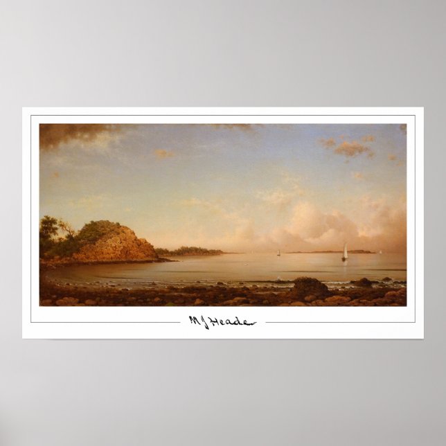 Martin Johnson Heade Zedign Art Poster #102 (Framsidan)
