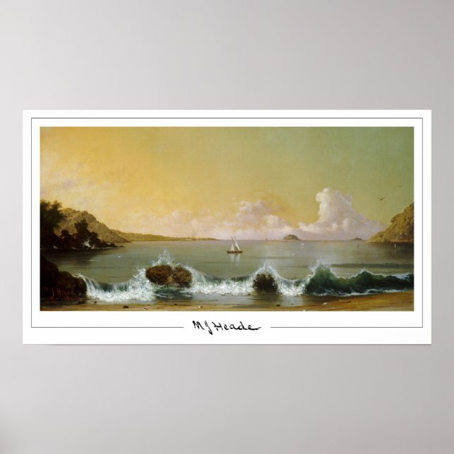 Martin Johnson Heade Zedign Art Poster #48 (Framsidan)