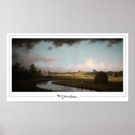 Martin Johnson Heade Zedign Art Poster nr 104