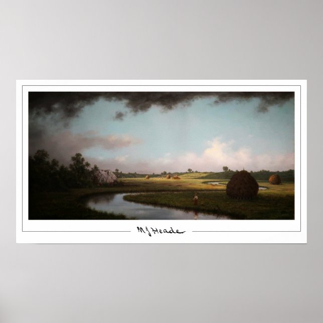 Martin Johnson Heade Zedign Art Poster nr 104 (Framsidan)