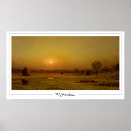 Martin Johnson Heade Zedign Art Poster nr 114