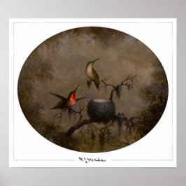 Martin Johnson Heade Zedign Art Poster nr 131