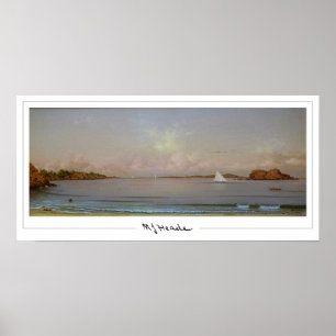 Martin Johnson Heade Zedign Art Poster nr 207