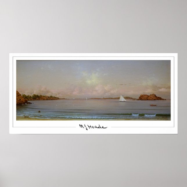 Martin Johnson Heade Zedign Art Poster nr 207 (Framsidan)