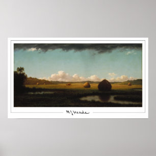 Martin Johnson Heade Zedign Art Poster nr 35
