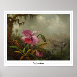 Martin Johnson Heade Zedign Art Poster nr 51