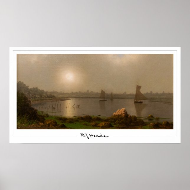 Martin Johnson Heade Zedign Art Poster nr 56 (Framsidan)