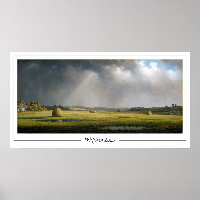 Martin Johnson Heade Zedign Art Poster nr 94 (Framsidan)