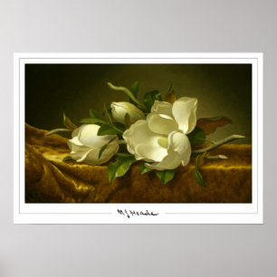 Martin Johnson Heade Zedign konstaffisch #27 Poster