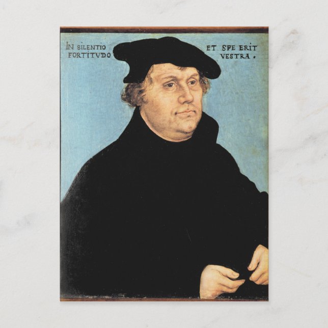 Martin Luther, 1532 Vykort (Framsida)