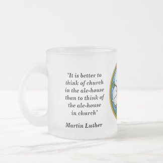 Martin Luther Beer Quote Frostad Glasmugg