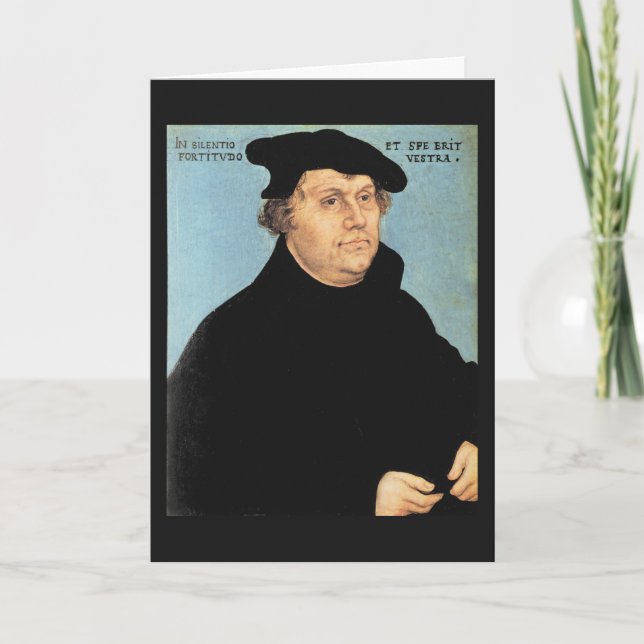 Martin Luther, c.1532 Kort (Framsida)