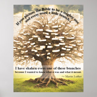Martin Luther-citatet poster