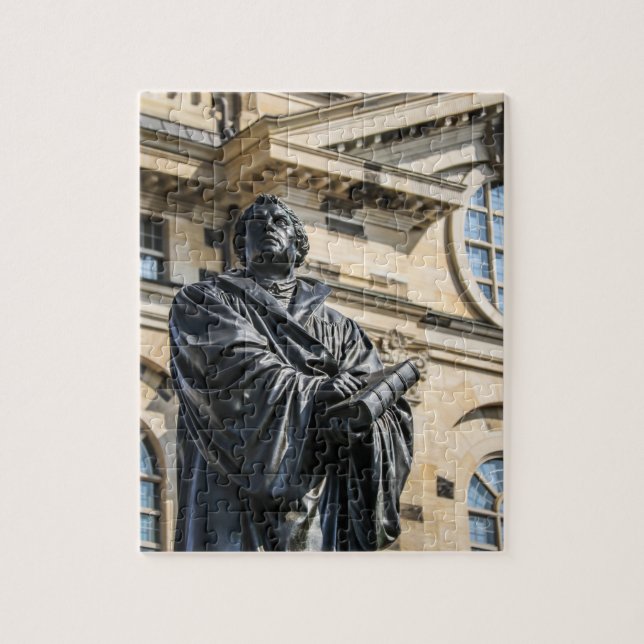 Martin Luther Dresden Puzzle Pussel (Vertikal)