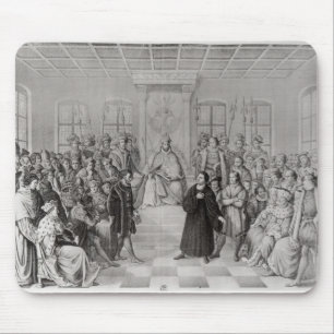 Martin Luther framme av Charles V Musmatta