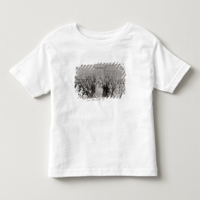 Martin Luther framme av Charles V Tee Shirt (Framsida)