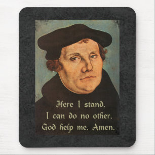 Martin Luther här står jag utanför Musmatta