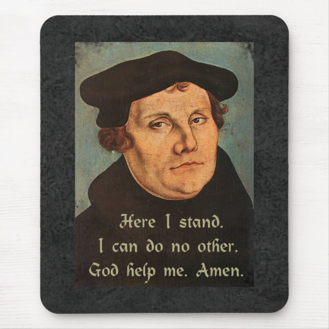 Martin Luther här står jag utanför Musmatta (Framsidan)