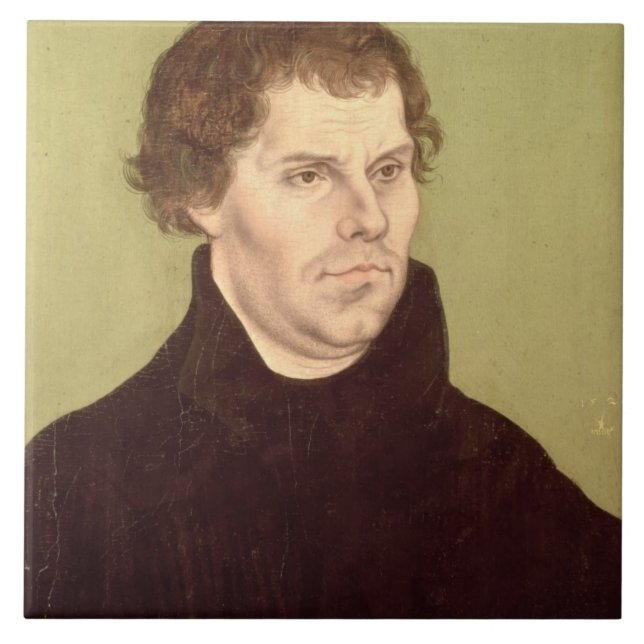 Martin Luther Kakelplatta (Framsidan)