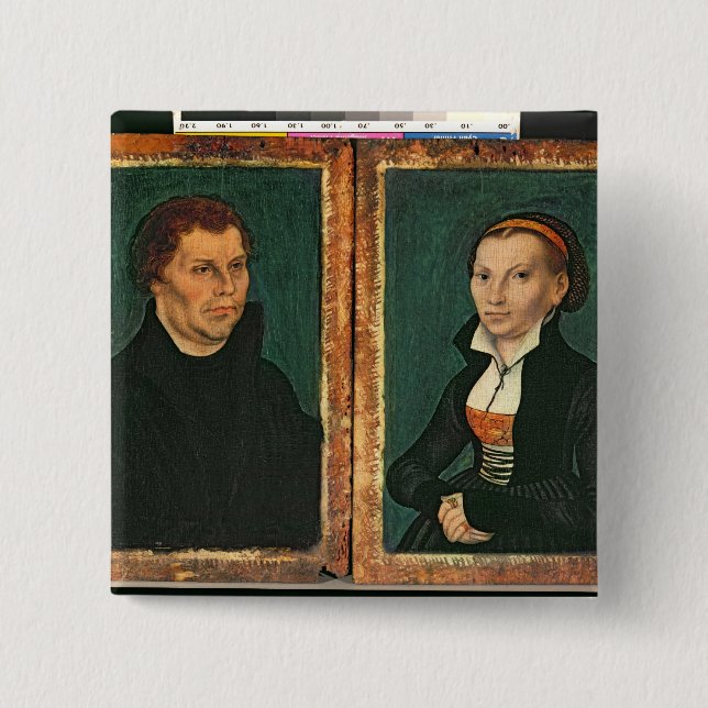 Martin Luther, Katharina von Bora, c.1526 Knapp (Framsida)