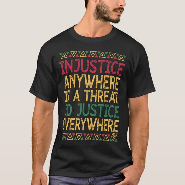 Martin Luther Kin T Shirt (Framsida)