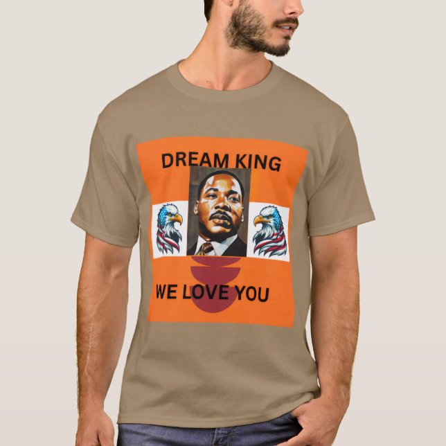 MARTIN LUTHER KING 👑  T SHIRT (Framsida)