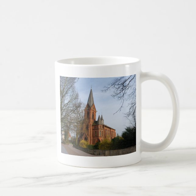 Martin-Luther-Kirrche in Löhne Kaffemugg (Höger)