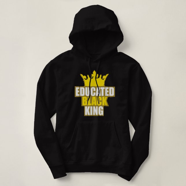 Martin Luther Kung Jr. Day Educated Black Kung Shi T Shirt (Design framsida)