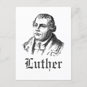 Martin Luther Postcard Vykort