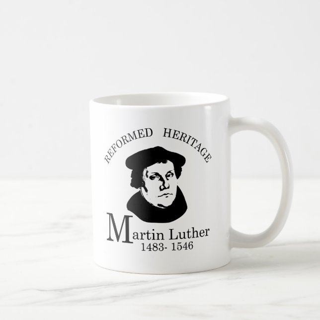 Martin Luther, reformerad kulturarvsinsamling Kaffemugg (Höger)