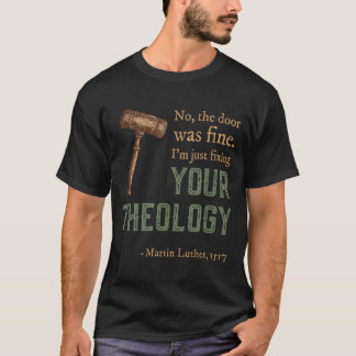 Martin Luther reformerta kristna reformationens da T Shirt