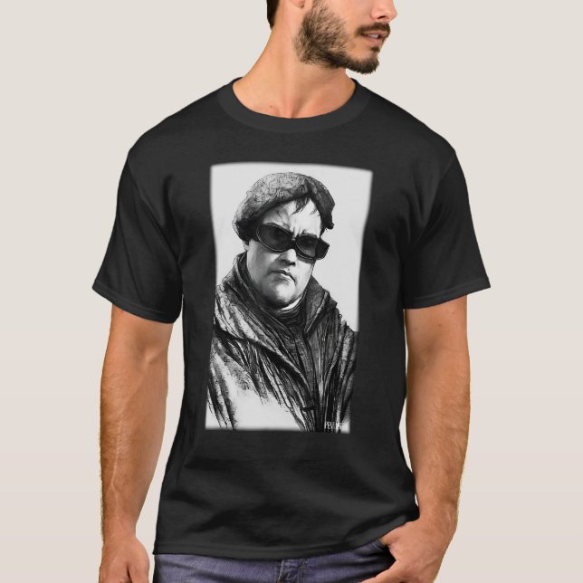 Martin Luther Religion Evangelic Church Sunglasses T Shirt (Framsida)