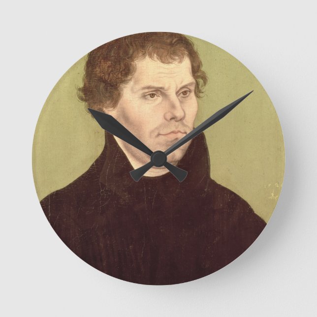 Martin Luther Rund Klocka (Framsida)