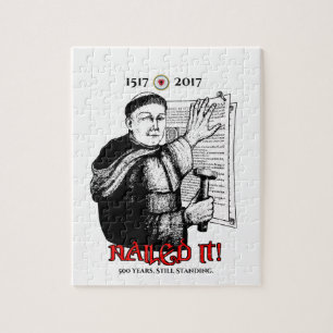 Martin Luther spikade det! Pussel