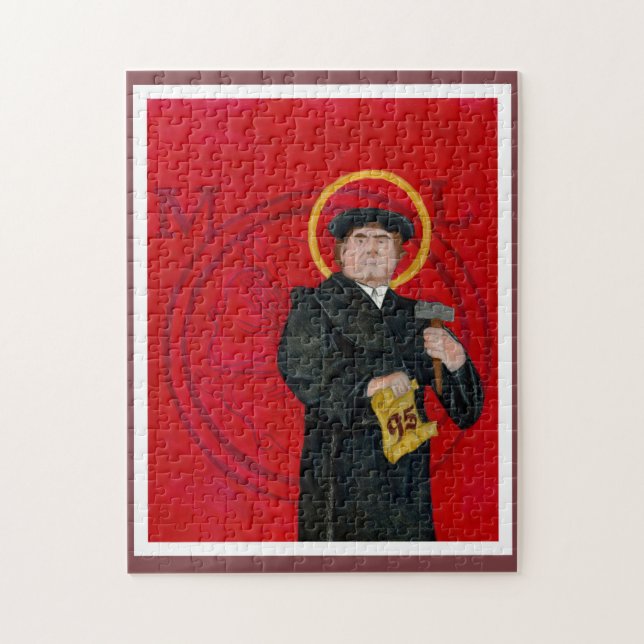 Martin Luther symbolspussel Pussel (Vertikal)