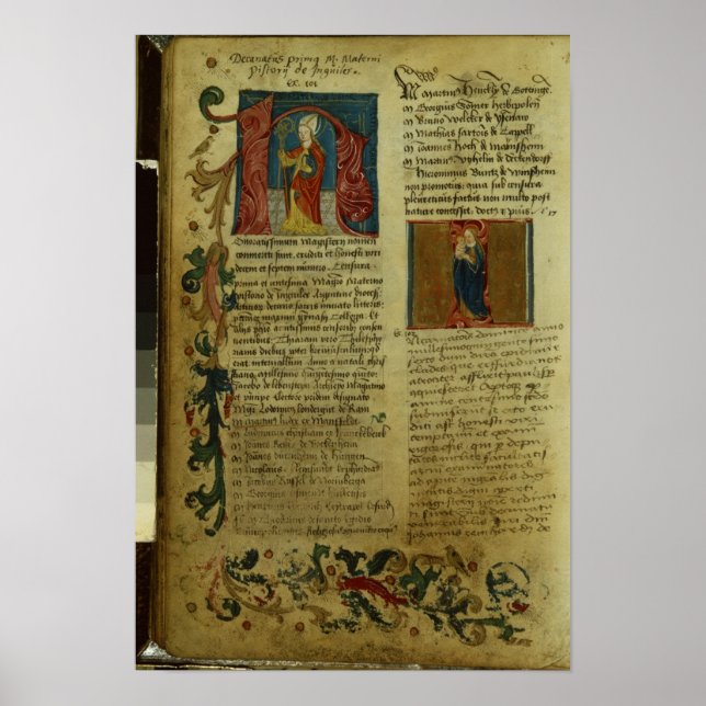 Martin Luther's Enrolment Poster (Framsidan)