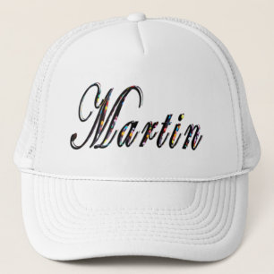 Martin Namn Logotyp Truckerkeps
