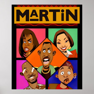 Martin och Friends Poster