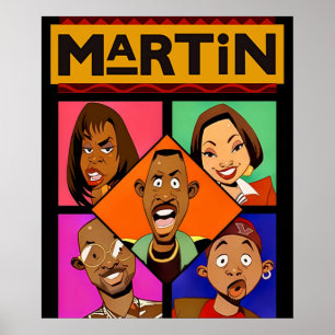 Martin och Friends Poster