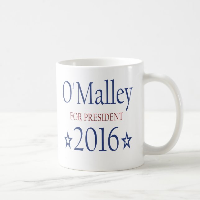 Martin O'Malley för presidenten 2016 Kaffemugg (Höger)