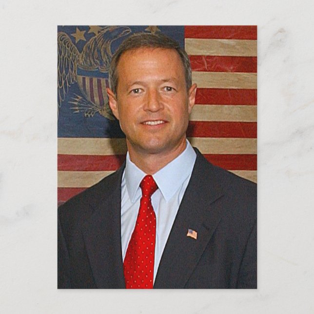 Martin O'Malley Postcard Vykort (Framsida)