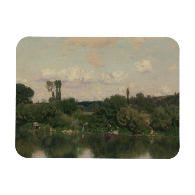 Martin Rico y Ortega - på Seine Magnet (Horisontell)