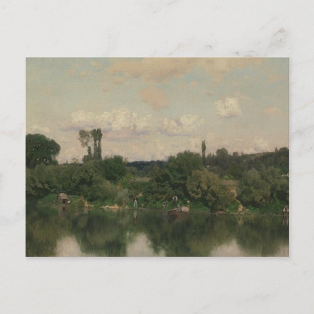 Martin Rico y Ortega - på Seine Vykort (Framsida)