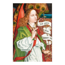 Martin Schongauer Annunciation ängel Orlier altar