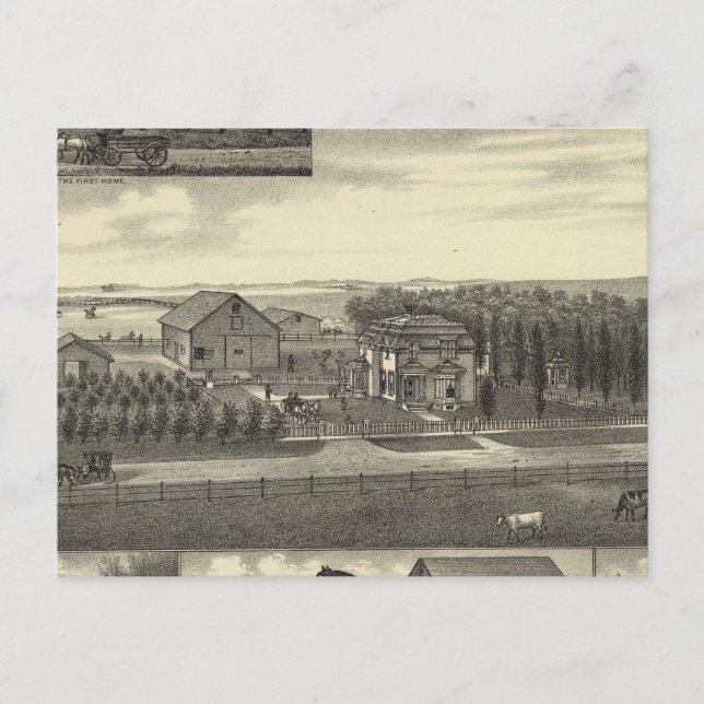 Martin Schulz hemvist, Nebraska Vykort (Framsida)