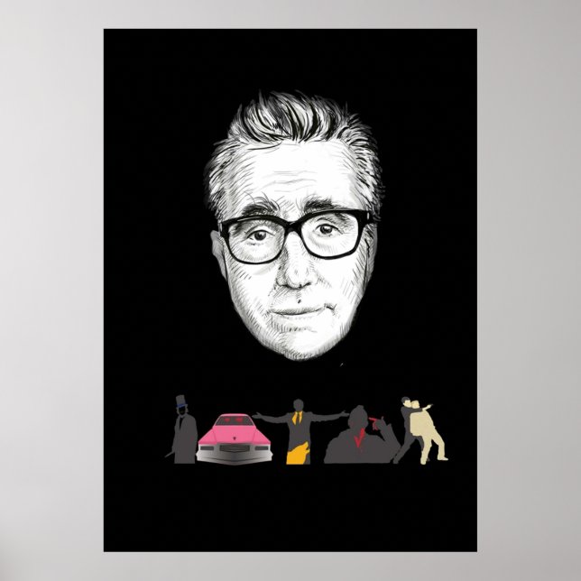 Martin Scorsese Films Poster (Framsidan)