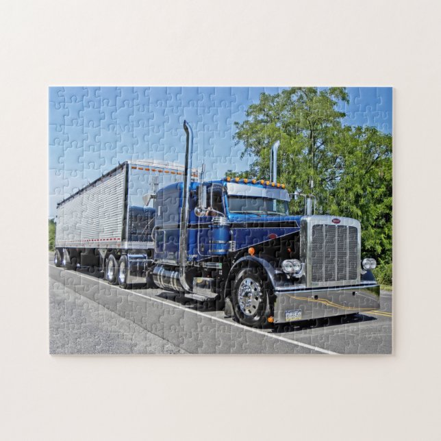 Martin svart och pussel för blått 389 (Horisontell)