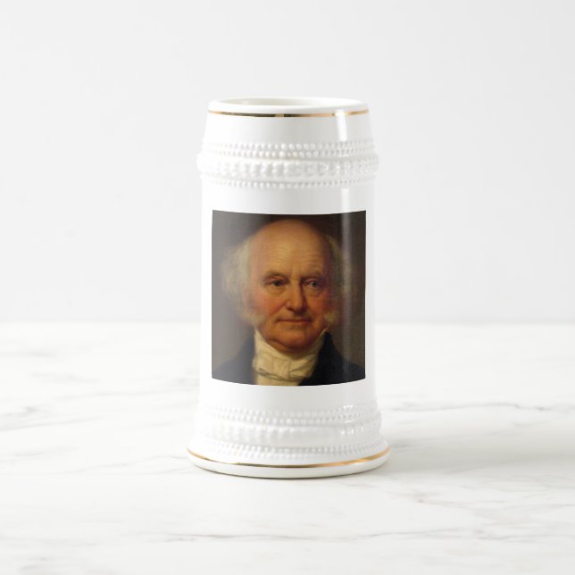 Martin Van Buren 8:e president Sejdel (Center)