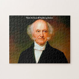 Martin Van Buren 8:e presidenten i Amerika. Pussel