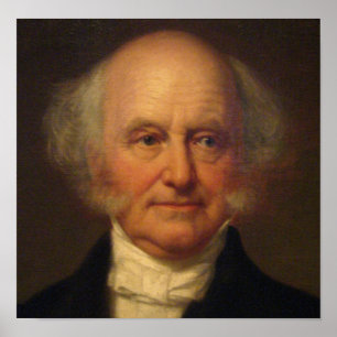 Martin Van Buren 8:e talman Poster